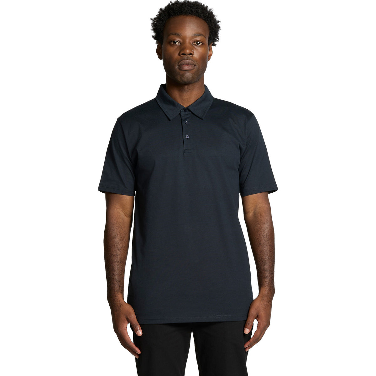 AS Colour Chad Polo – front product view