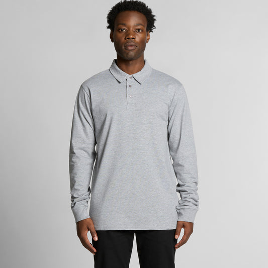 AS Colour Chad L/S Polo – front product view