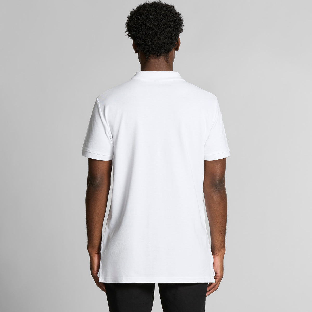 AS Colour Pique Polo – back