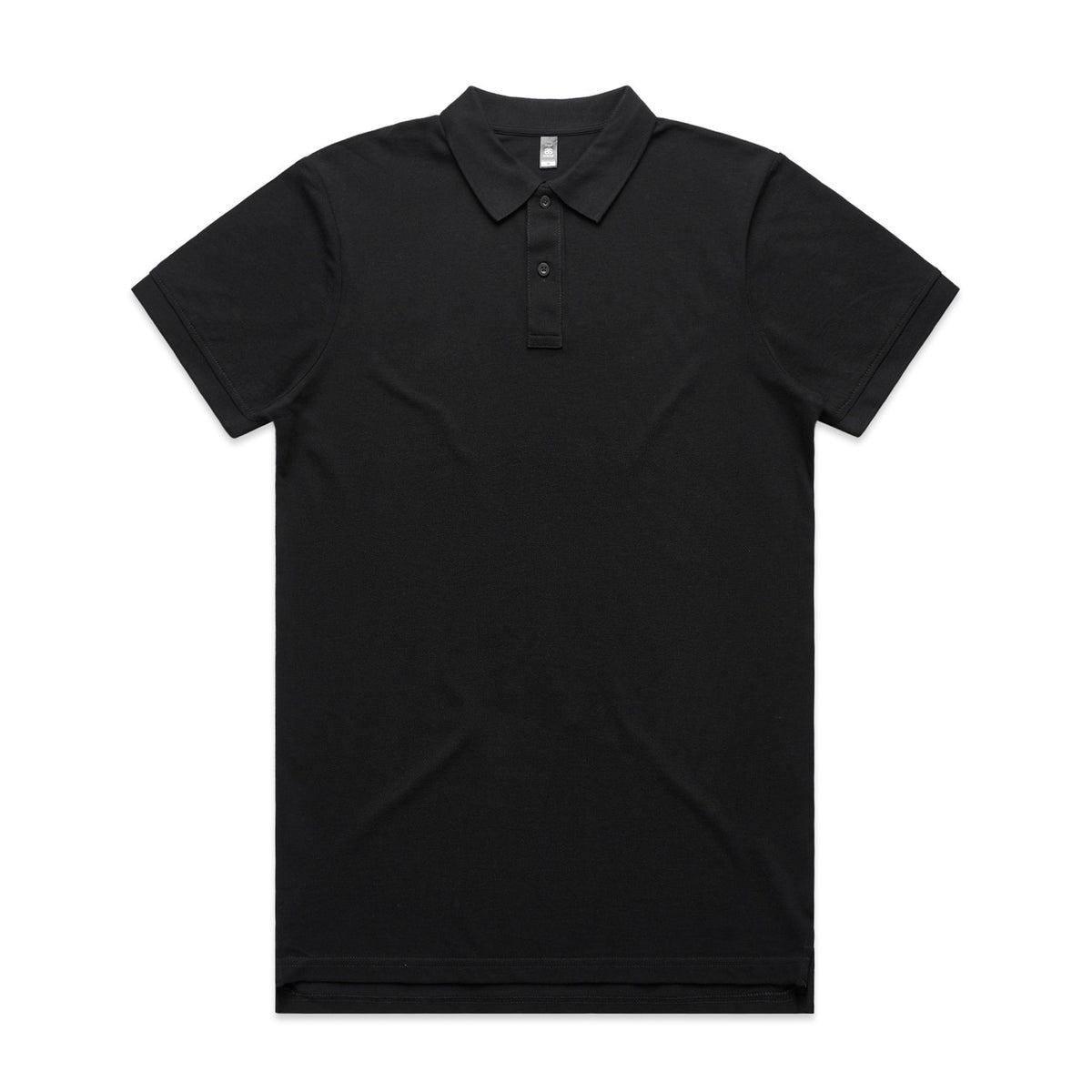 AS Colour Pique Polo in Black