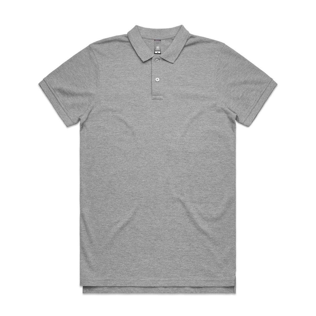 AS Colour Pique Polo in Athletic Heather