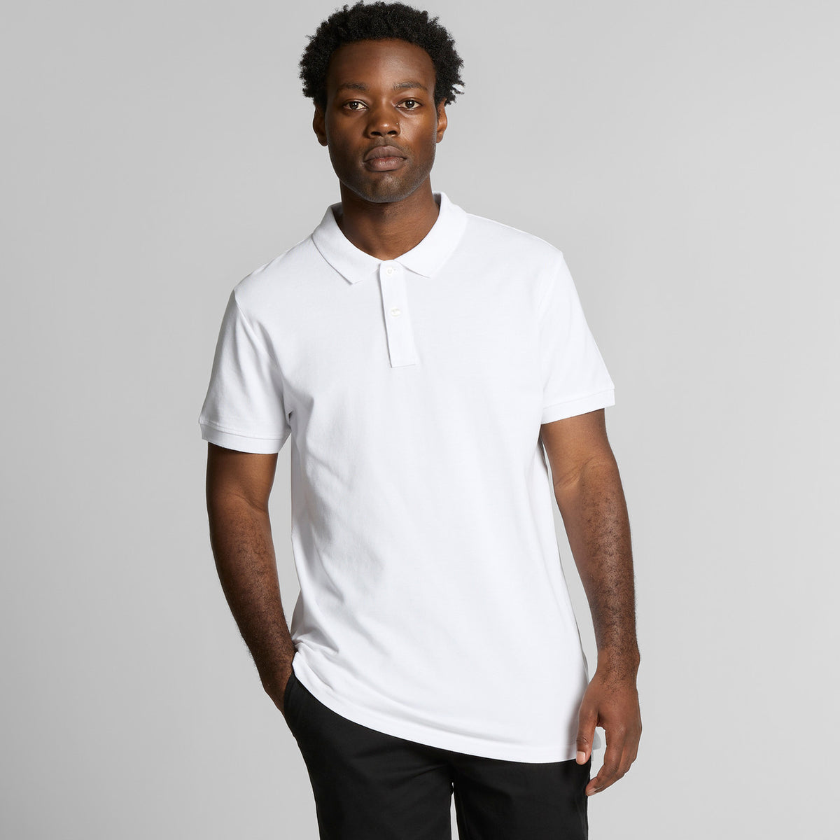 AS Colour Pique Polo – back