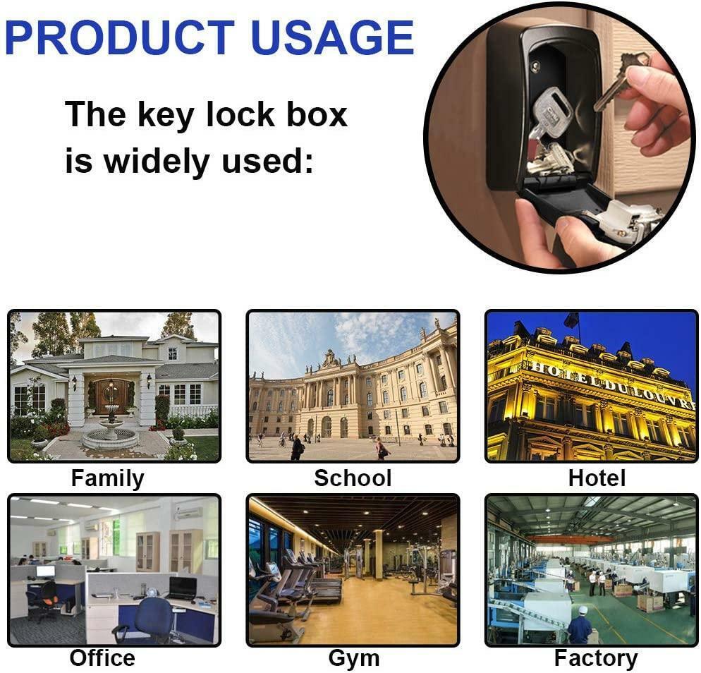 Extra Large Combination Key Safe Box