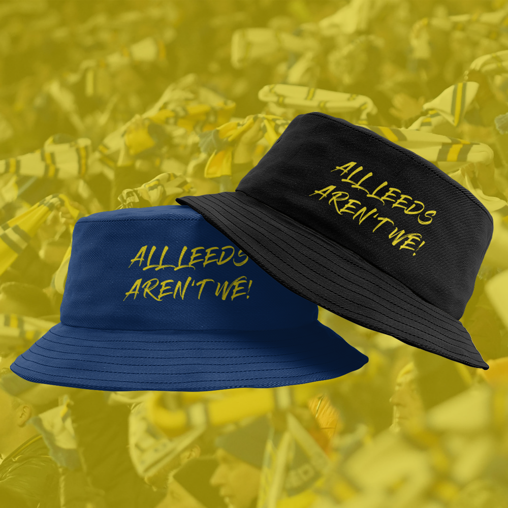 LS11 ALL LEEDS AREN'T WE Print Bucket Hat