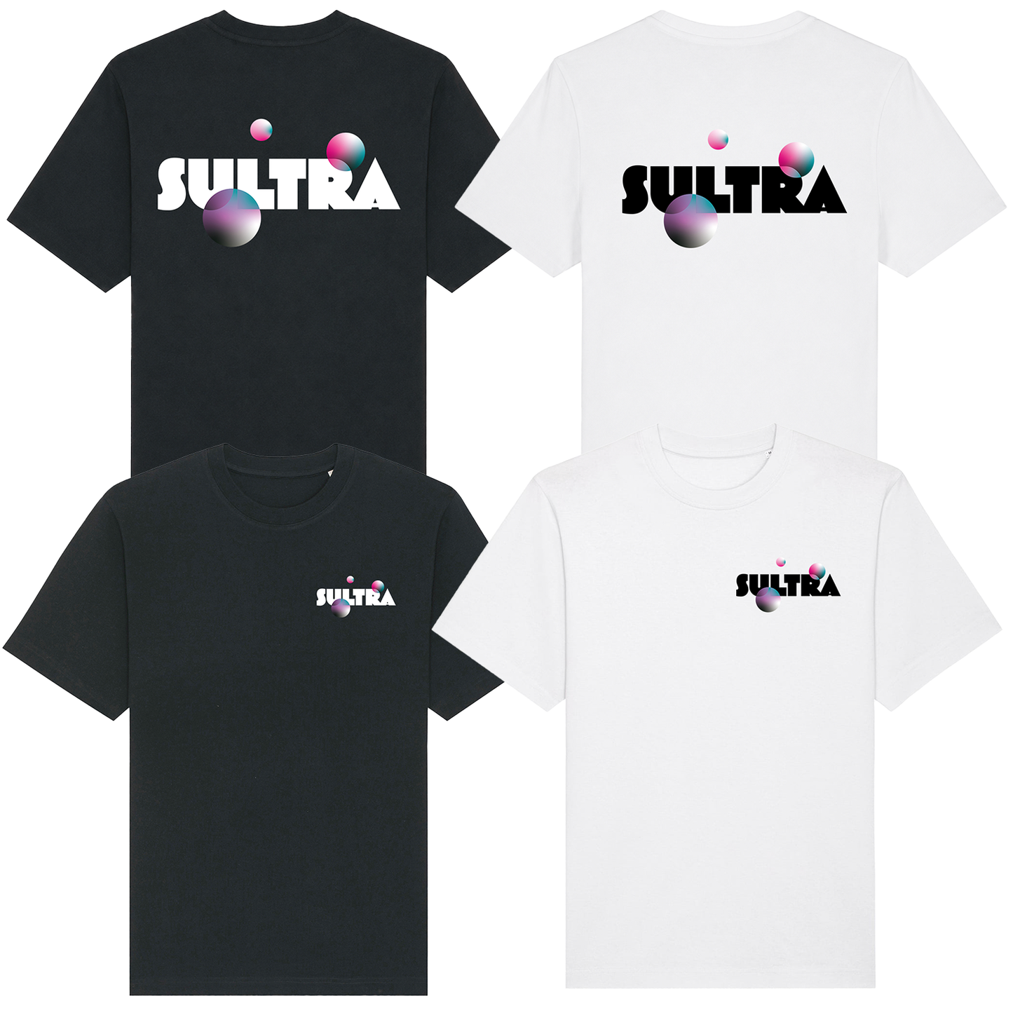 Sultra Michael Gray - Heavy Box Fit T-Shirt - Front & Back Print