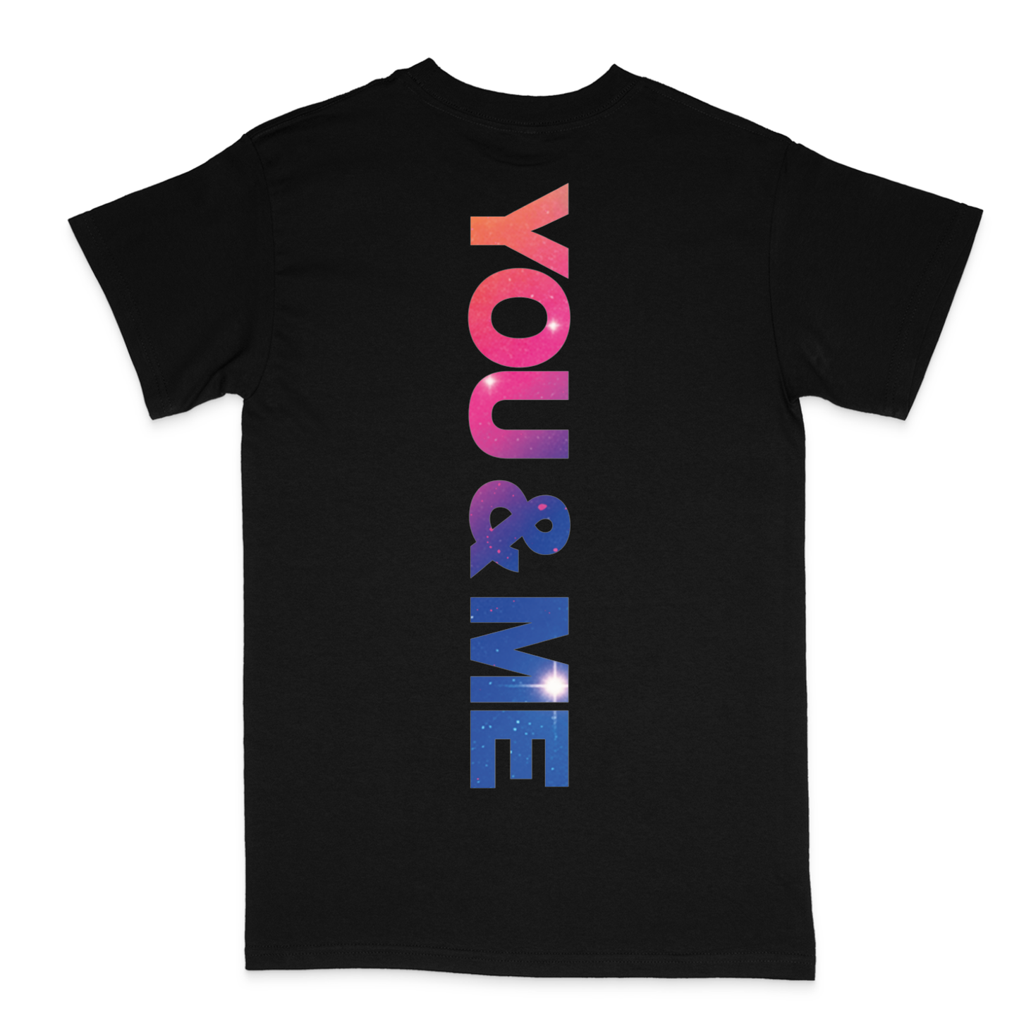 You & Me ALT Michael Gray - T-Shirt - Front & Back Print - BLACK