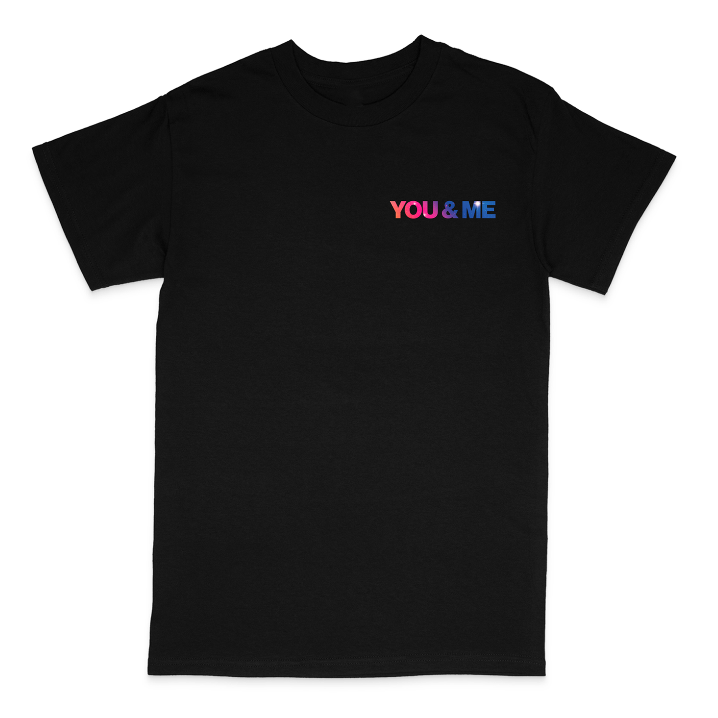 You & Me ALT Michael Gray - T-Shirt - Front & Back Print - BLACK