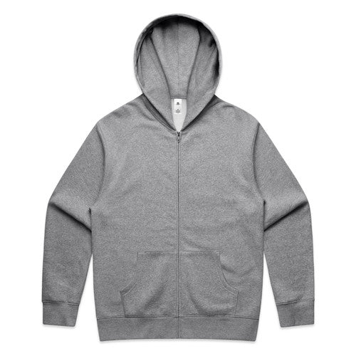 AS Colour Relax Zip Hood – Athletic Heather front