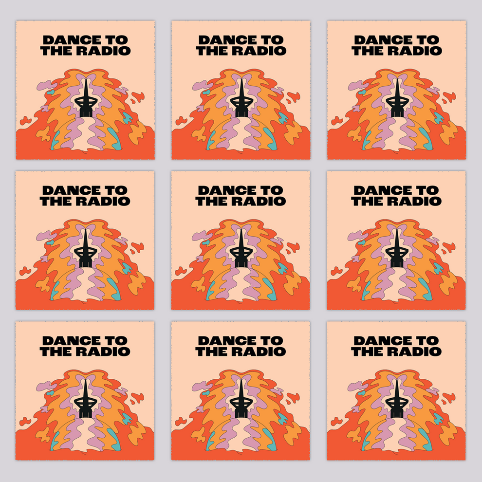 8cm Square Vinyl Stickers – RAW Merch