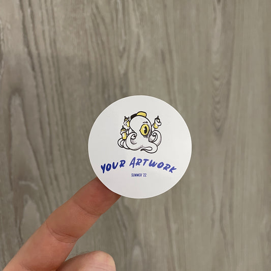 4.5cm Circular Vinyl Stickers