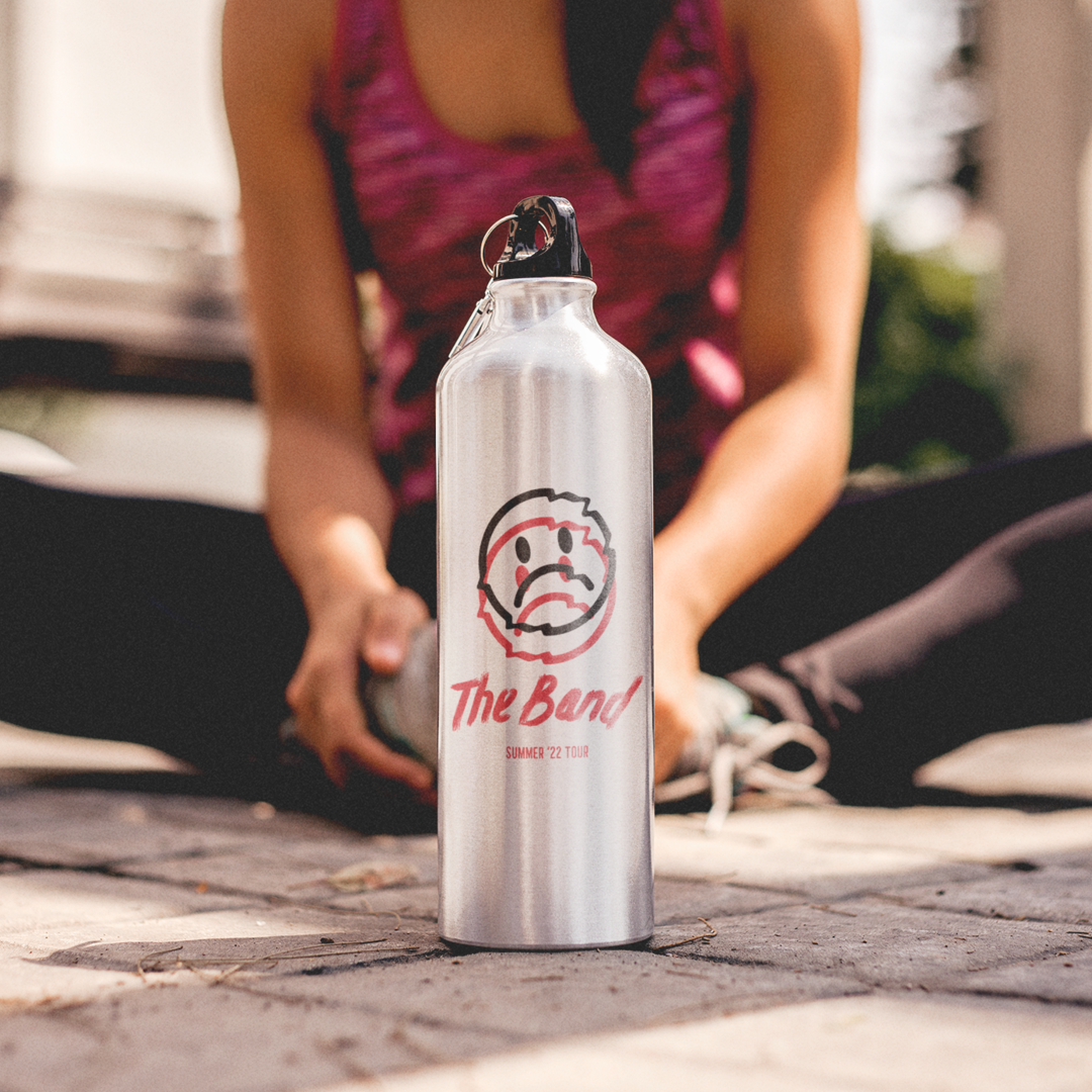 Water Bottle with Carabiner