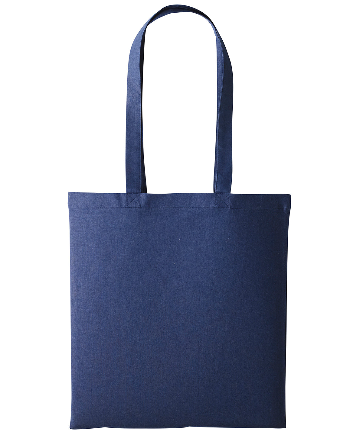 Long Handle Cotton Shopper Tote Bag